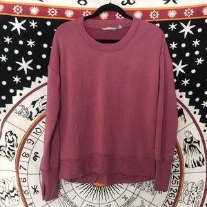 Athleta Mauve thermal long sleeve w/ thumb holes